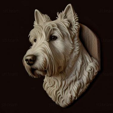 3D model Pumi dog breed dog (STL)